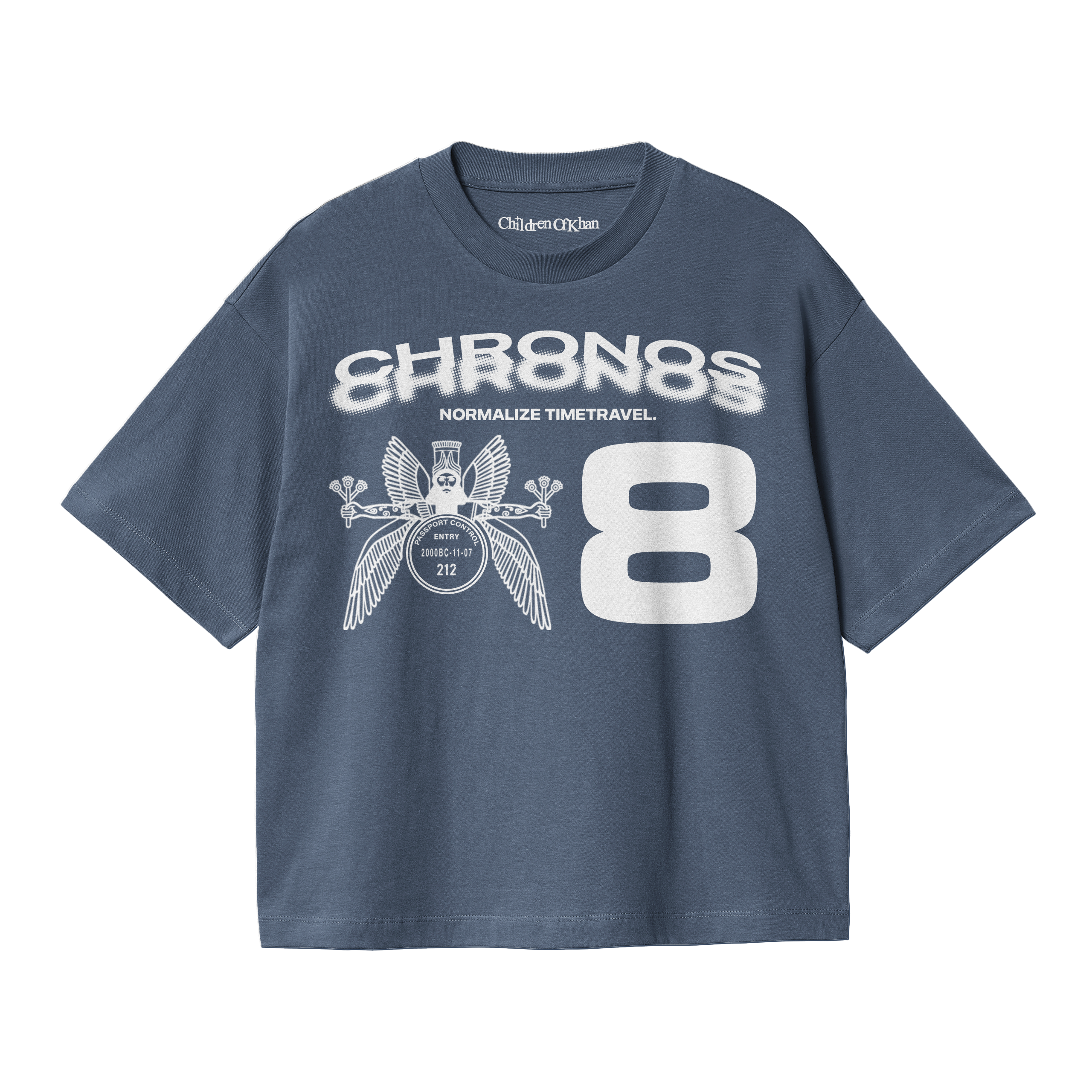 CHRONOS Tee Navy