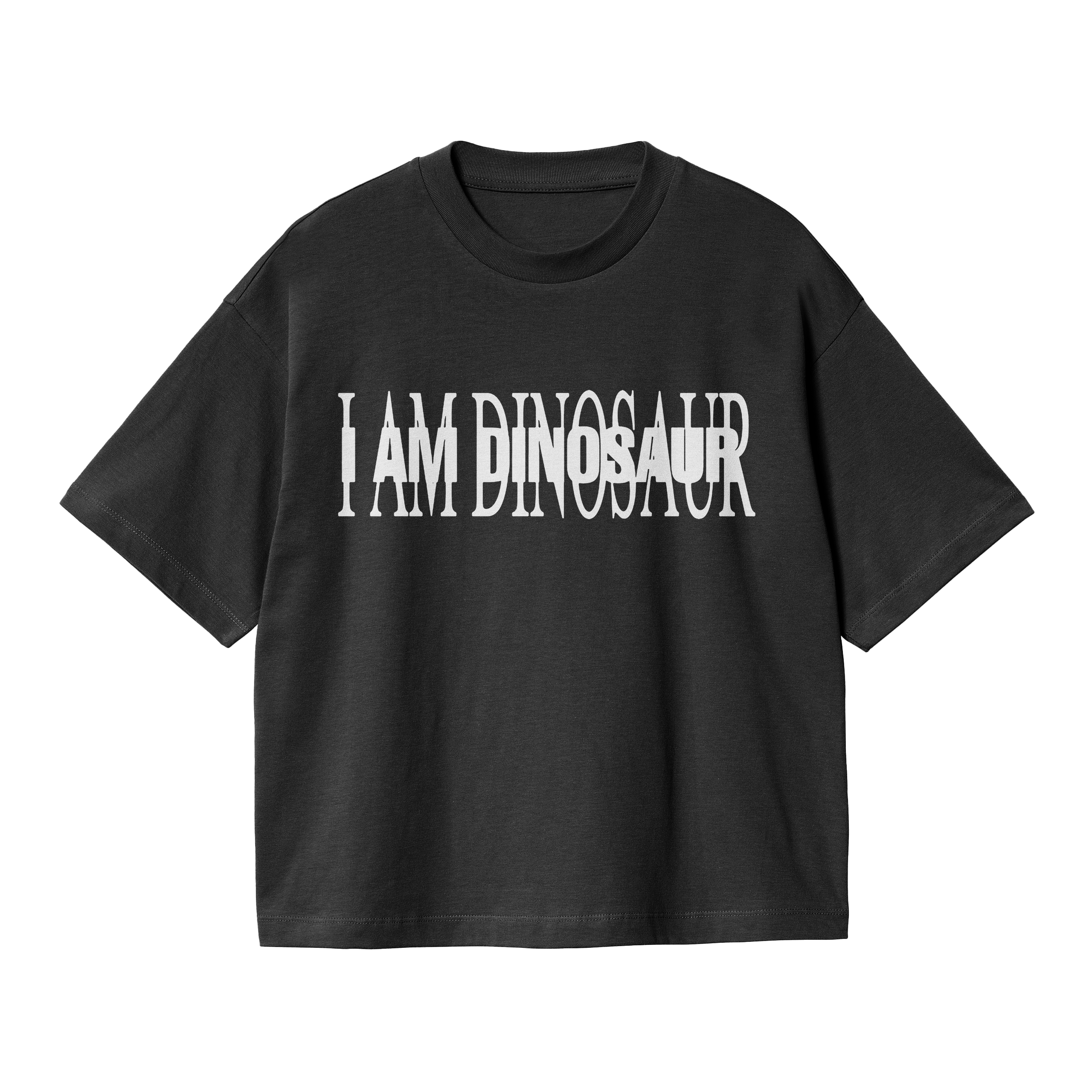 I AM DINOSAUR Black