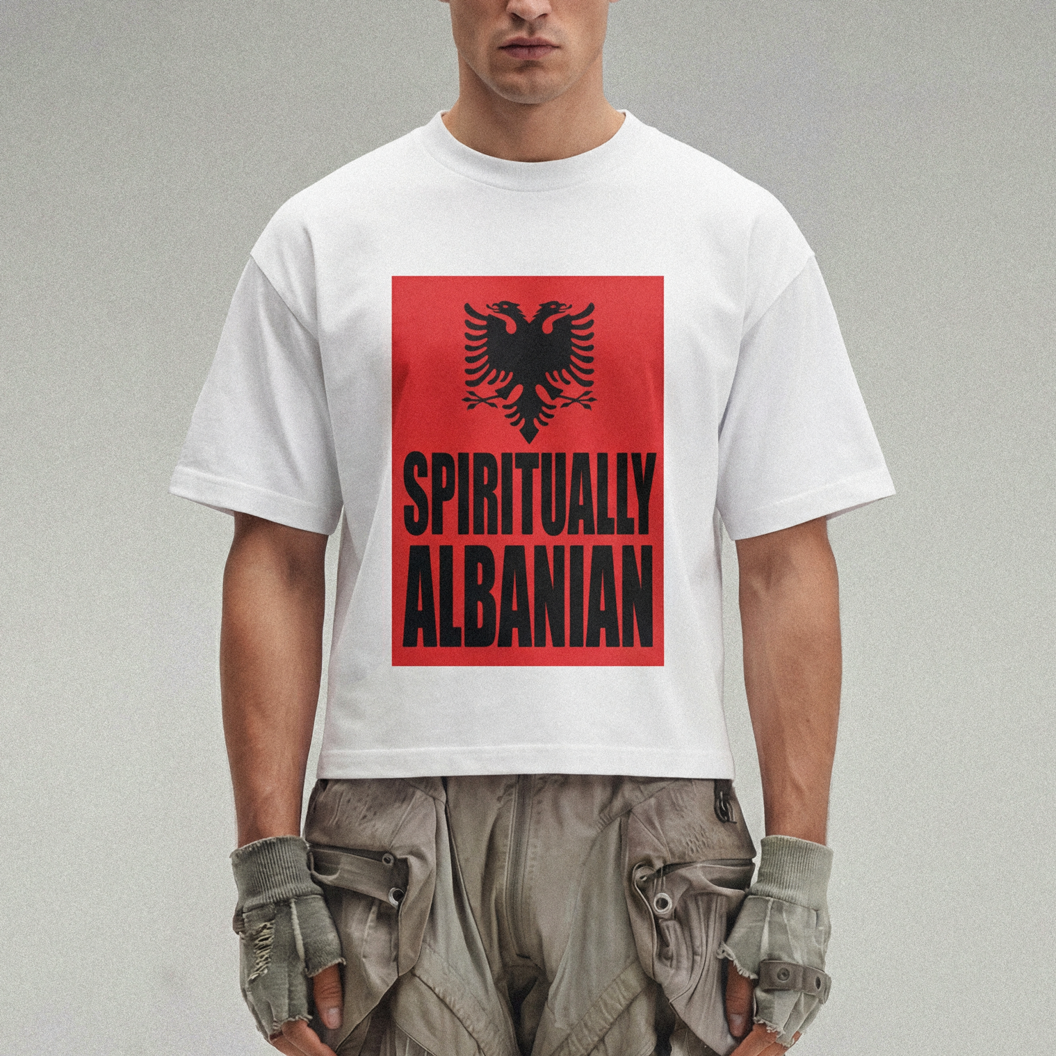 Spiritually Albanian Tee